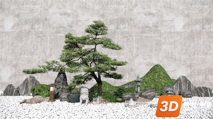 Rockery Skp Files